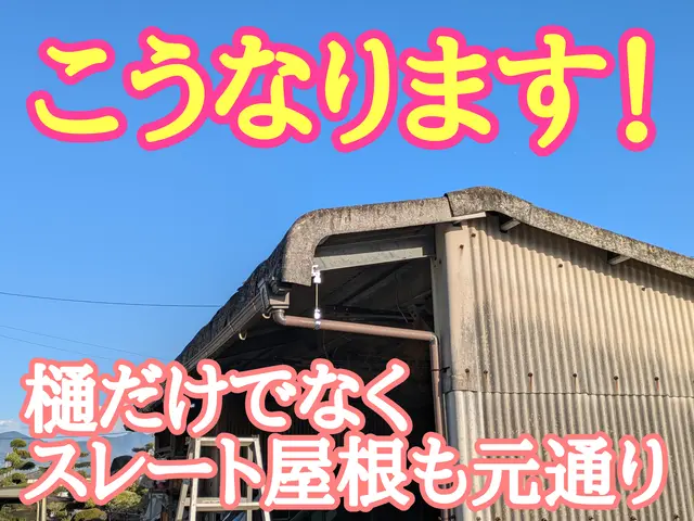 雨樋修理 清掃 点検サービスの画像