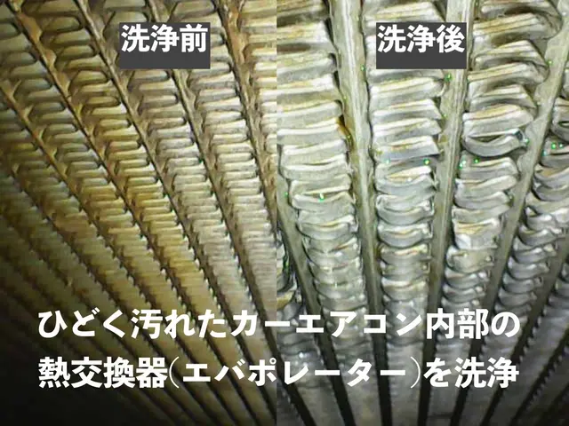 【Dr.BAZOOKA！洗浄】カメラで見ながらカーエアコンをキレイに洗浄！サービスの画像