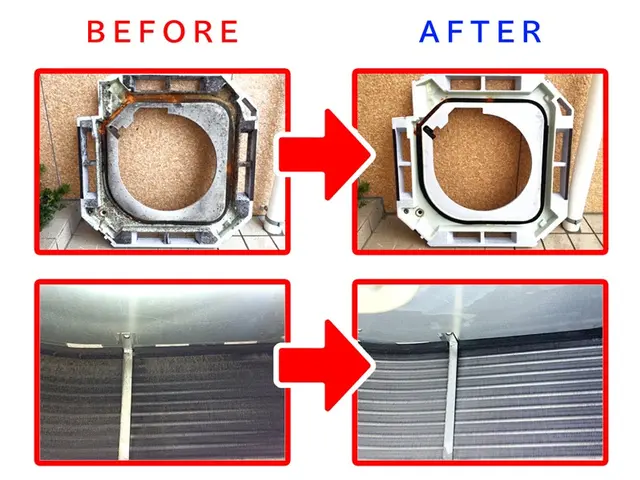 ★天井付けエアコンクリーニング★安心エコ洗剤使用★安心の損害保険加入★福島県密着サービスの画像