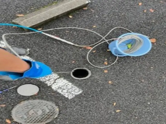 テナントビルの高圧洗浄はお任せください。　＊工事保険加入済みサービスの画像