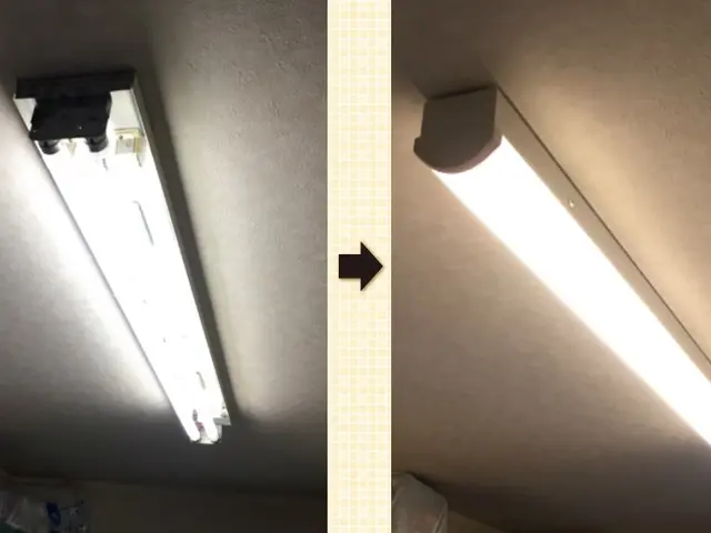 福岡市【LED・蛍光灯・電球・照明器具の取替え】プロの電気工事士が直接施工！！サービスの画像