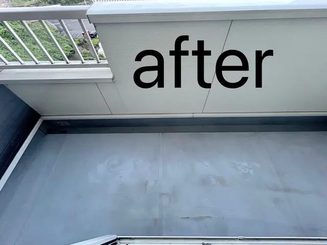 【年末の大掃除楽しませんか？】おうち時間をもっと快適に！ピカピカのベランダへ！！サービスの画像