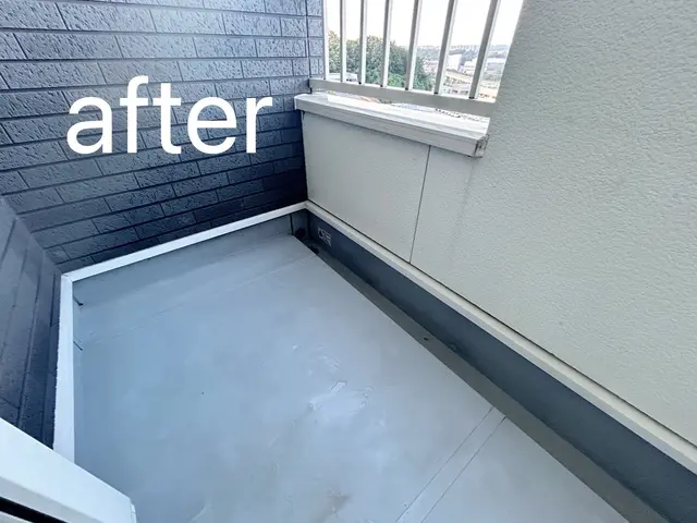 【年末の大掃除楽しませんか？】おうち時間をもっと快適に！ピカピカのベランダへ！！サービスの画像