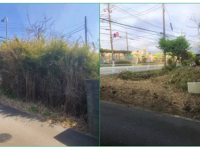 【お庭ケアサービス】空地・お庭・斜面・駐車場の草刈りはお任せください！サービスの画像