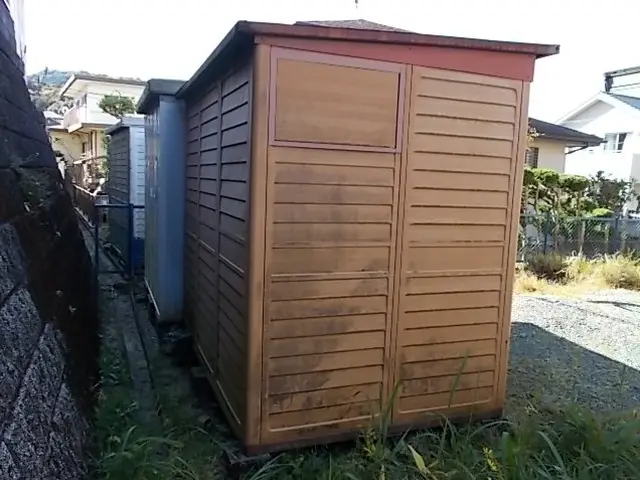 邪魔な物置　捨てたいと思ったら経験豊富な当店へ！サービスの画像