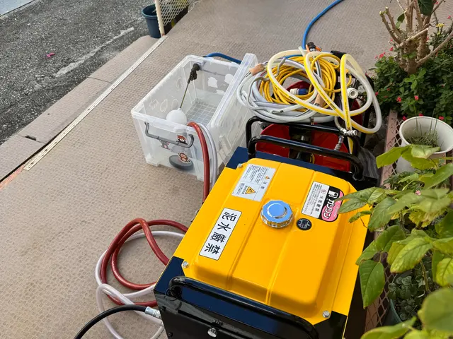 ベランダ、バルコニー高圧洗浄、10平米からサービスの画像