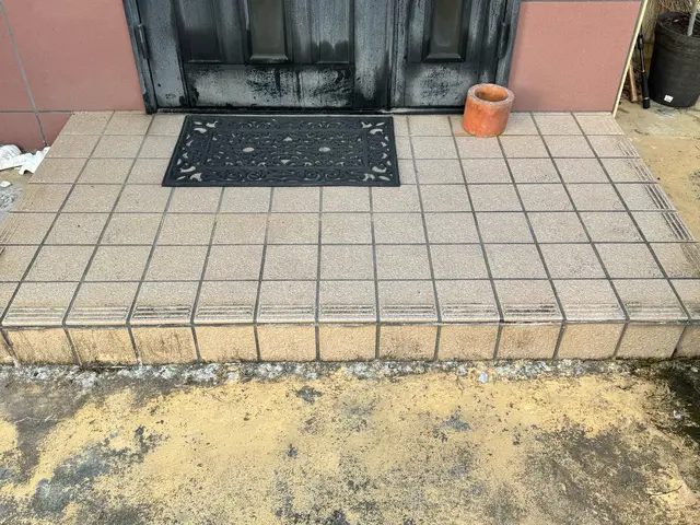 ベランダ、バルコニー高圧洗浄、10平米からサービスの画像