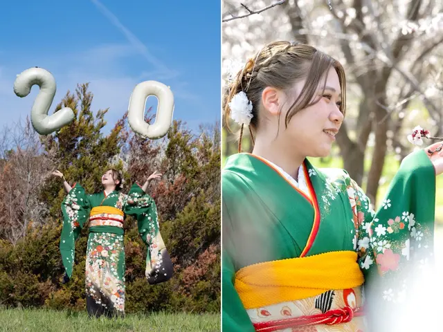 JBP協会 認定ブロンズ会員/桜と緑の中で素敵な笑顔を残します♪