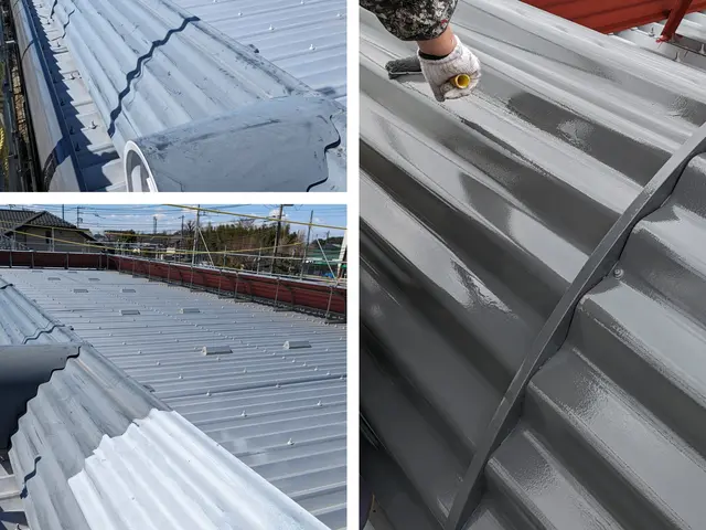 お客様にはもちろん私達職人が納得できる塗装を心がけてます。サービスの画像