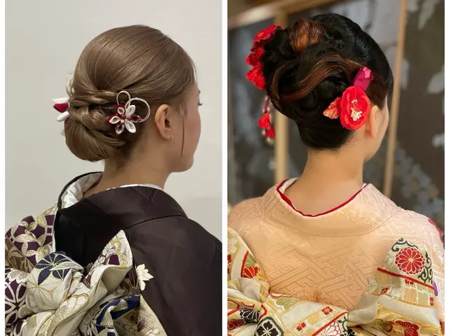 《ヘアメイクと着付け同時施術OK》◎現役ブライダル美容師◎