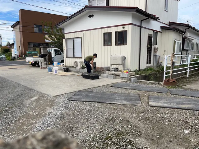 美里町の大煌です！インターロッキングやブロック塀の解体、新設など対応しておりますサービスの画像