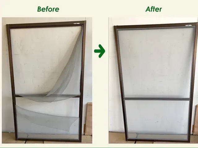 網戸の張替え！豊富な紙の種類の中からご提案！サービスの画像