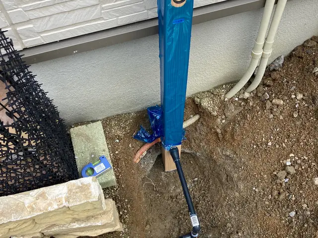 散水栓から立水栓へ交換工事サービスの画像