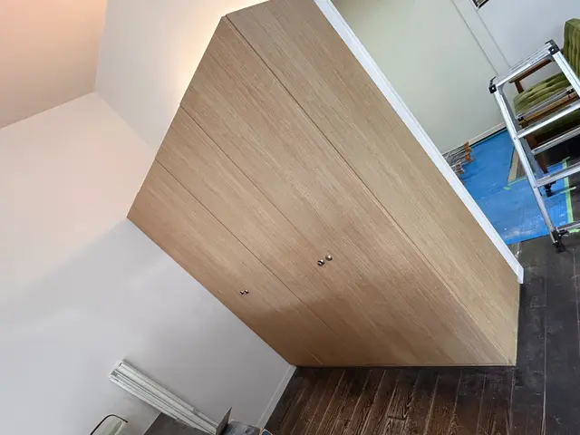 室内ドア　ダイノックシート貼り付けサービスの画像