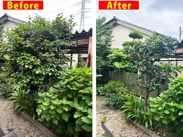 安心丁寧！ 整えるだけで、うれしくなる庭にサービスの画像