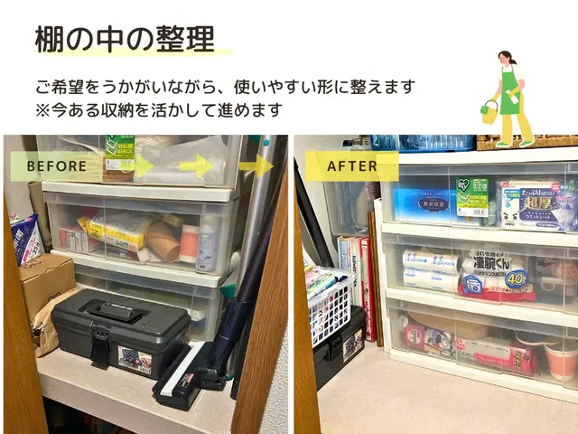 ★家事をお任せ★丁寧なヒアリングと自社スタッフ対応で安心の家事代行サービスの画像