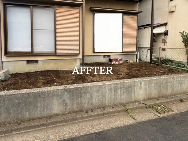 庭も気分も晴れやかに！草むしりお任せ便！サービスの画像