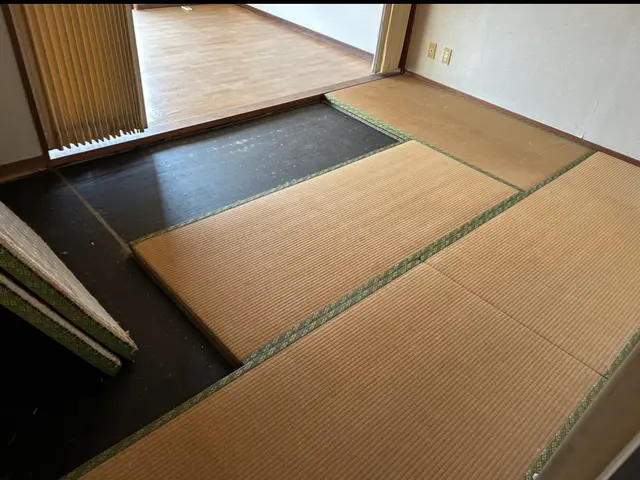 クッションフロア張替え　　　　　　　「最短1日で、古い床から明るい空間へ」サービスの画像