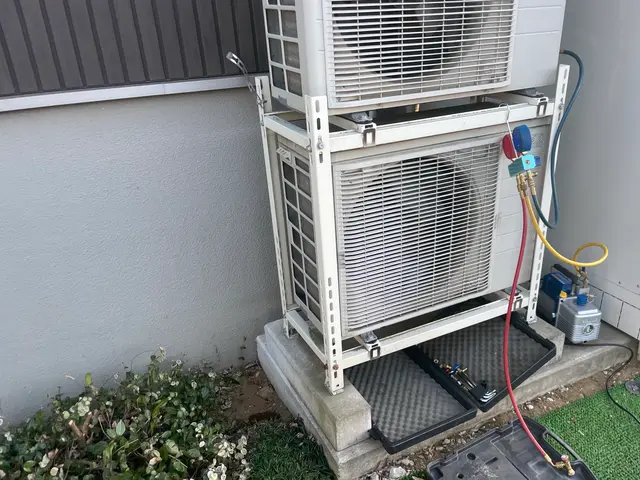 処分エアコンのみの取り外し！サービスの画像