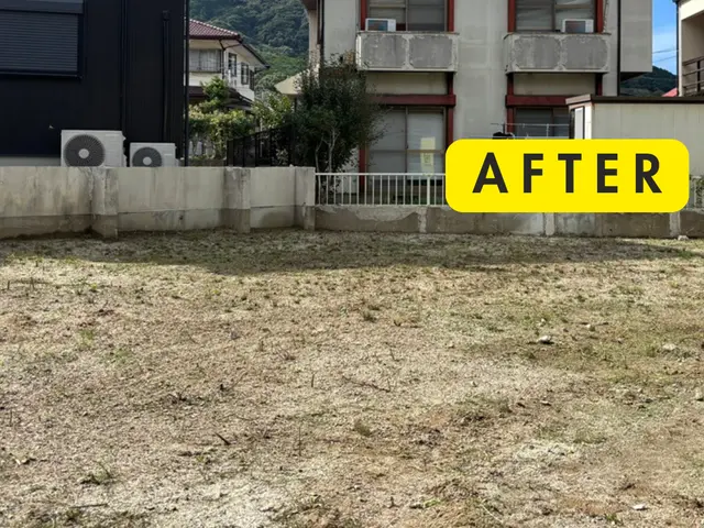 【丁寧・安心】草むしり（手作業）サービスの画像