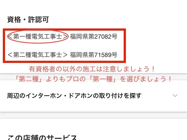 【新規】第1種電気工事士資格保有●施工保証料無料！安心の損害賠償保険加入済★サービスの画像