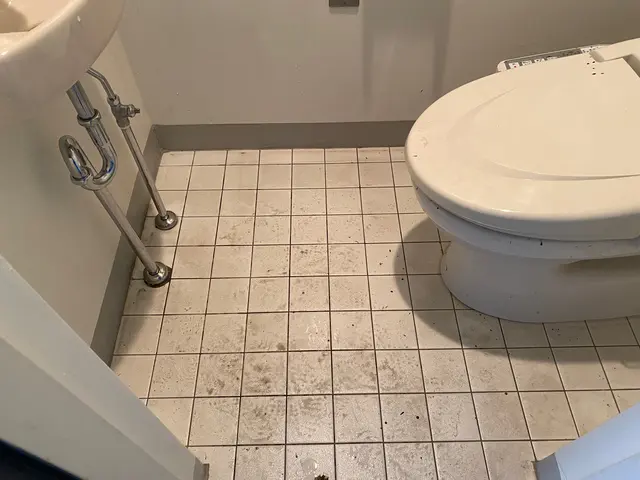 【尿石や黒カビを除去！】◎洗浄便座ももちろん外して清掃！タンクレス便座取外し不可サービスの画像