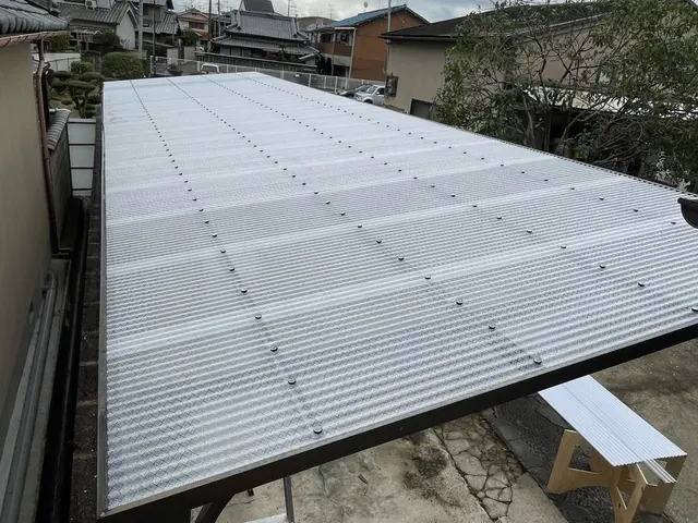 ◎波板専門店•作業外注無•大阪板金組合員◎カーポート・ベランダも喜んで作業しますサービスの画像