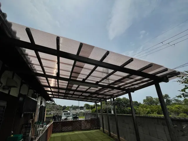 ◎波板専門店•作業外注無•大阪板金組合員◎カーポート・ベランダも喜んで作業しますサービスの画像