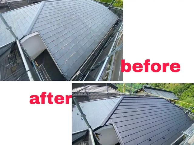 屋根カバー工法！【湘南平塚発】アフター点検付きで工事後も安心！サービスの画像