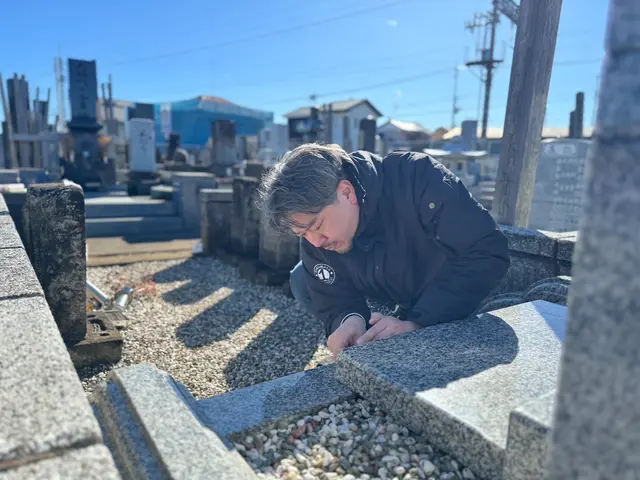 墓石クリーニング専門店が行うお墓参り代行サービスサービスの画像