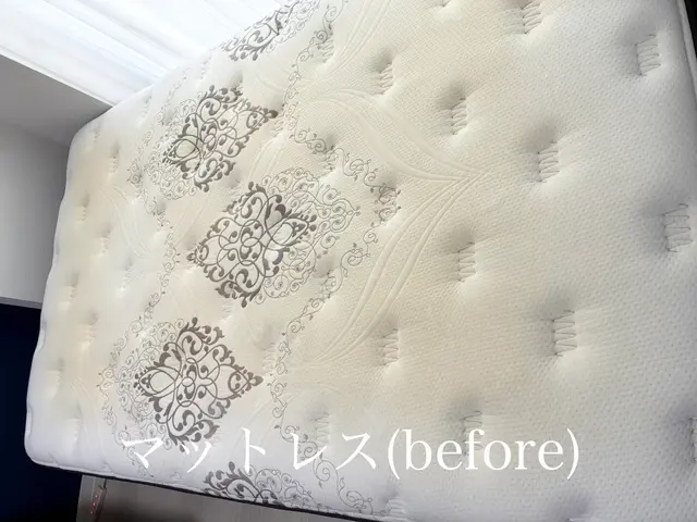 【年中無休で対応】マットレスの匂いやシミ取お困りの事に【損害保険もあり】サービスの画像