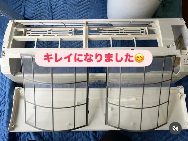 人気のエアコンクリーニング！エアコン内部の汚れも徹底的に洗浄いたします！サービスの画像