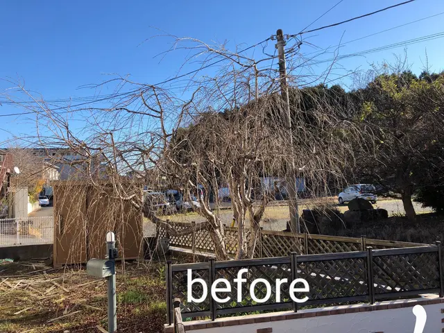 ☆業歴20年　一級造園施工管理技士が対応！【スッキリ•爽やかなお庭にします！】☆サービスの画像