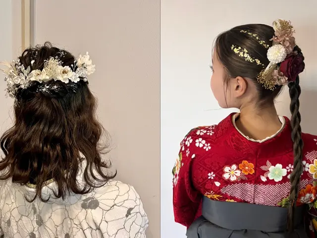 【七五三・お宮参り・訪問着】ヘアセット込＊出張着付/平日ゆったり対応◎経歴13年