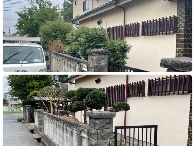 明るいお庭作り♪ お庭の事ならお任せください。まずはお気軽にご相談ください^ ^サービスの画像