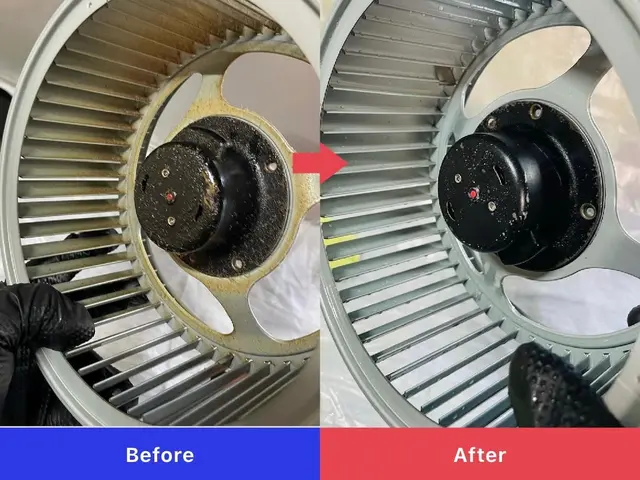 迷ったら弊社へお任せ下さい！プロが行うレンジフードクリーニング！サービスの画像