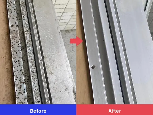 3枚〜承ります。迷ったら弊社へお任せ下さい！プロが行う窓・サッシ清掃！サービスの画像