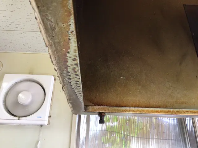 レンジフードプロペラ型★油汚れを徹底的に除去します！除菌コートサービス致します★サービスの画像