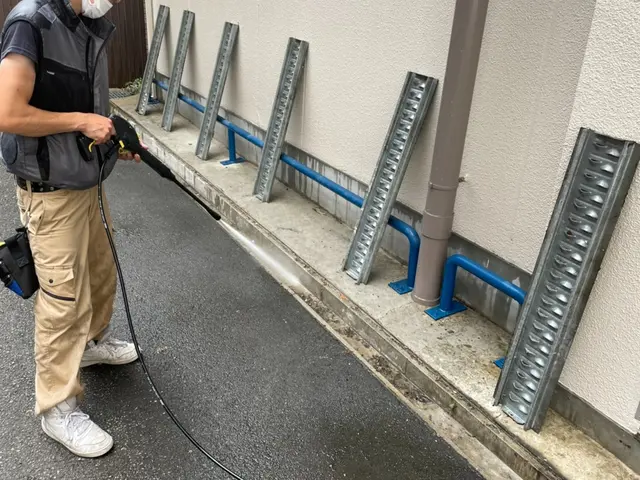 【カーポート洗浄】鳥のフンや落ち葉、高所で作業が難しい場所もお任せ下さい！サービスの画像