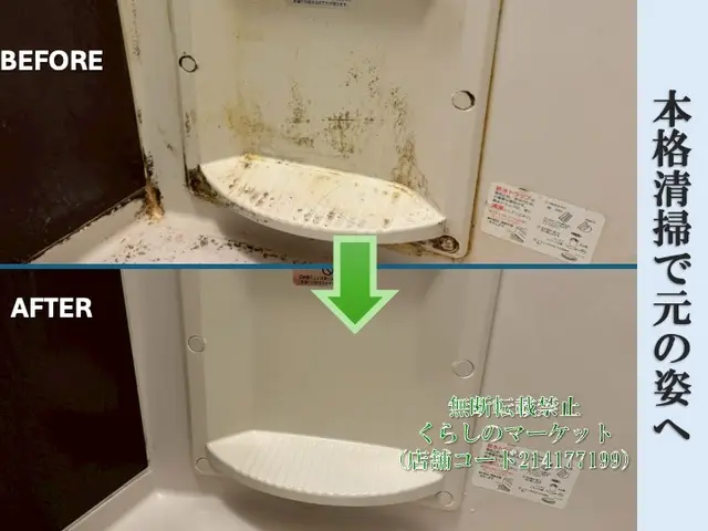 120分の本格浴室清掃・豊富な薬品で頑固汚れにも挑戦サービスの画像