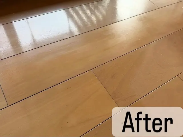 茨城県内出張費無料！ 安全・フローリング修繕　匂いの少ない施工も可能です！サービスの画像