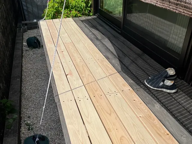 ウッドデッキの補修工事は、当社で一択です！サービスの画像