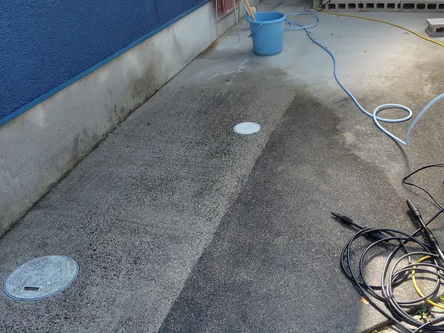 高圧洗浄で黒ずみスッキリ！サービスの画像