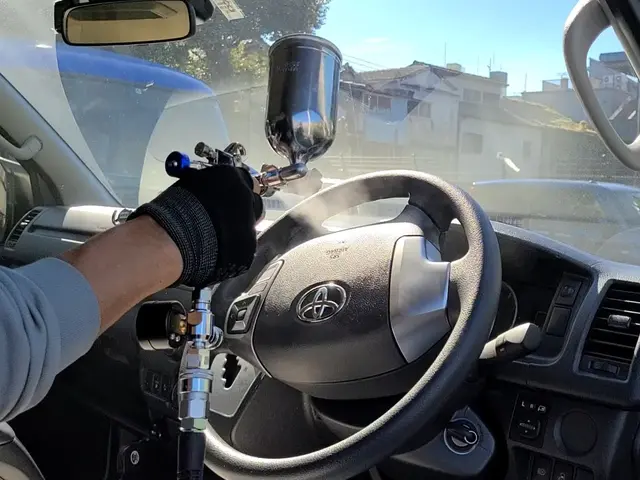 次世代型ハイブリッド光触媒☆除菌・抗ウイルス・消臭・防カビ・防虫効果は5年持続☆サービスの画像