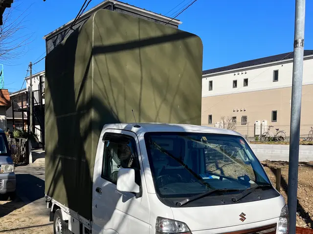 ダブルベットも楽々◎少量引越し料金半額、3ドア、ドラム式洗濯機も承りますサービスの画像