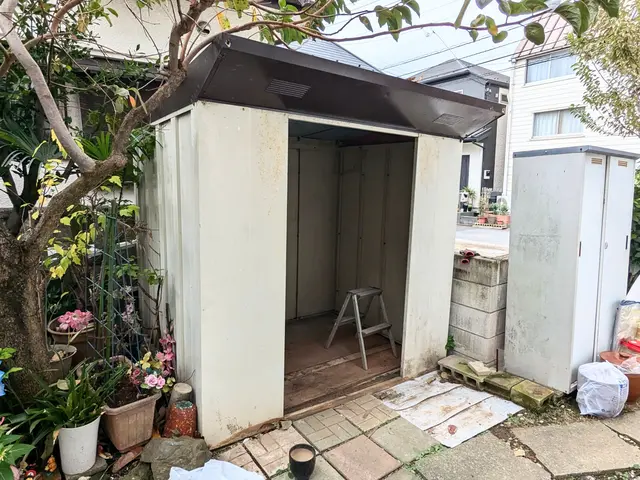 物置き解体・回収！タクボ・イナバ・山善、ヨドetc.《損害保険適応サービス》サービスの画像