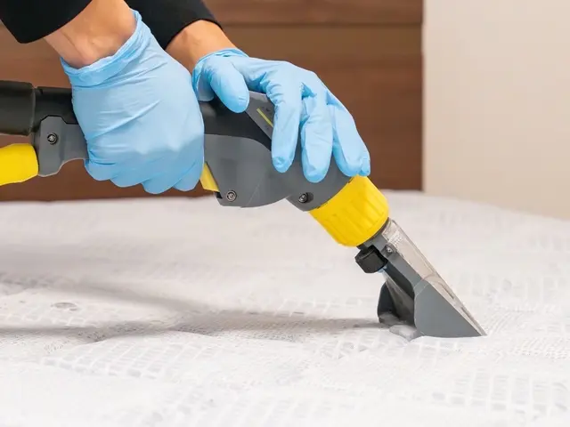 マットレス洗浄お任せください！当社開発お子様にも優しい専用洗剤使用サービスの画像