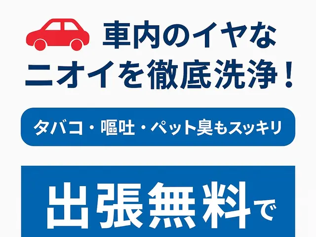 年末に多い★嘔吐や糞尿★食べ溢しの汚れ臭い害虫までも専門に清掃します。新車の内装サービスの画像