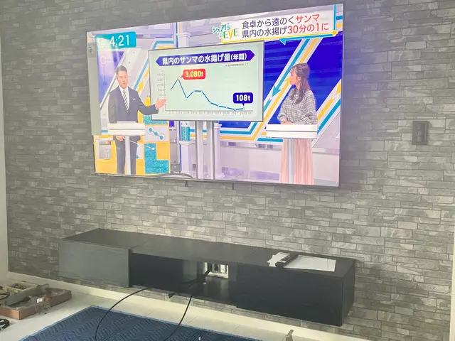 新築、店舗、その他　壁掛けテレビ設置ならお任せ下さい♪誰もが憧れる壁掛けテレビ☆サービスの画像