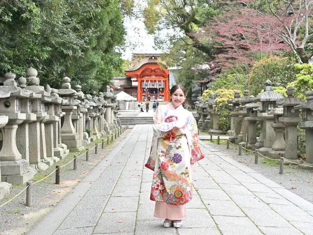 ◆JBP協会認定ブロンズ会員◆日曜日◎お宮参り撮影　産着の着付けサポートします！